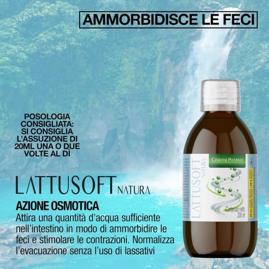 LATTUSOFT NATURA SCIROPPO 200 ML