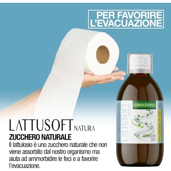 LATTUSOFT NATURA SCIROPPO 200 ML