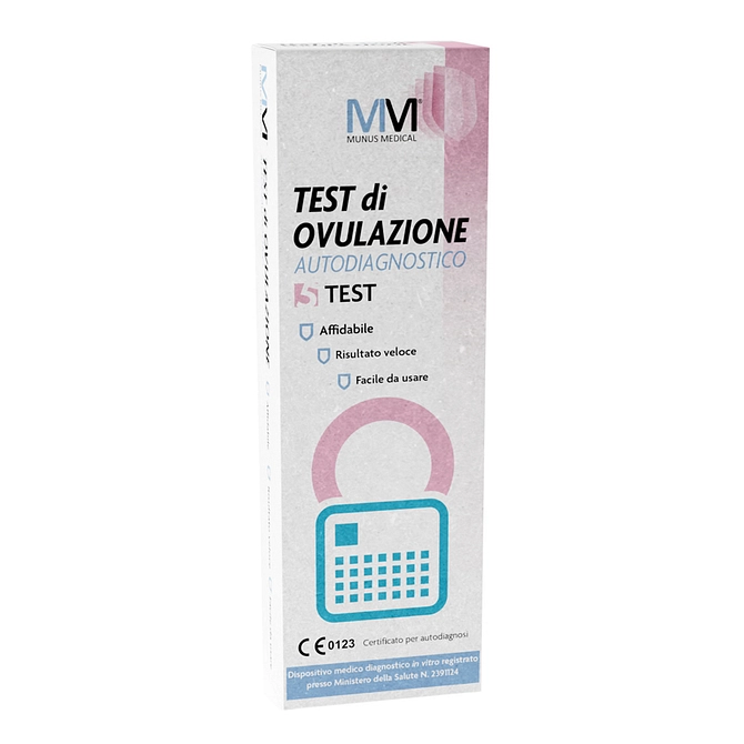Munus Medical Test Autodiagnostico Di Ovulazione 5 Pezzi