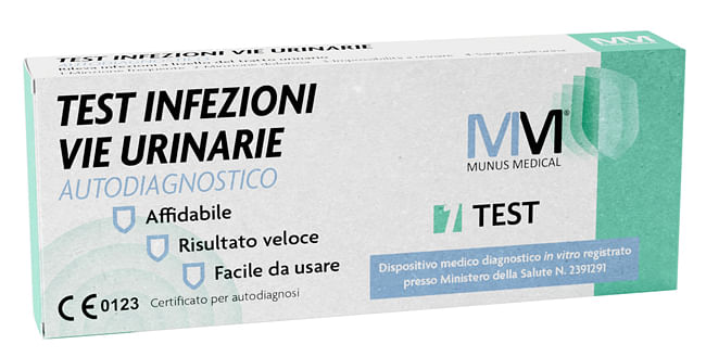 Munus Medical Test Autodiagnostico Infezioni Vie Urinarie