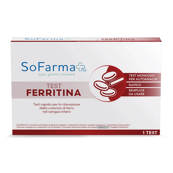 Test Autodiagnostico Ferritina Sofarmapiu'
