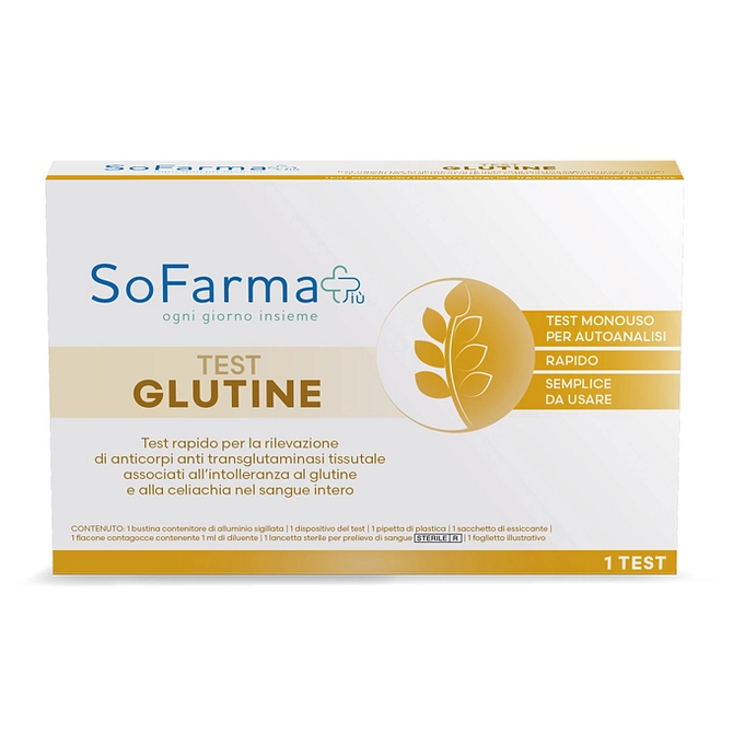 Test Autodiagnostico Glutine Sofarmapiu'