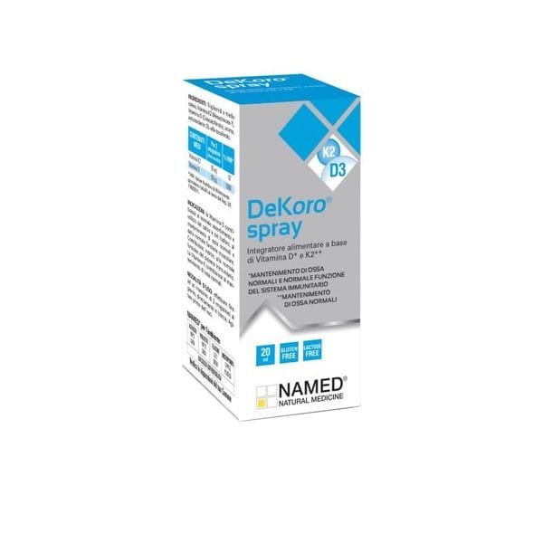 DEKORO SPRAY 20 ML SENZA GLUTINE, NATURALMENTE PRIVO DI LATTOSIO