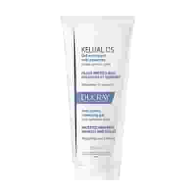 Ducray Kelual DS Gel detergente anti-squame, Riduce le squame e il rossore, Cuoio capelluto irritabile, 200 ml
