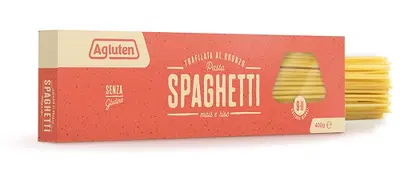 AGLUTEN SPAGHETTI SENZA GLUTINE TAGLIO PREZZO 400 G AGLUTEN SPAGHETTI SENZA GLUTINE TAGLIO PREZZO 400 G