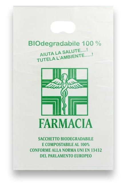 Busta Biocompostabile 15 X8 X30 Cm
