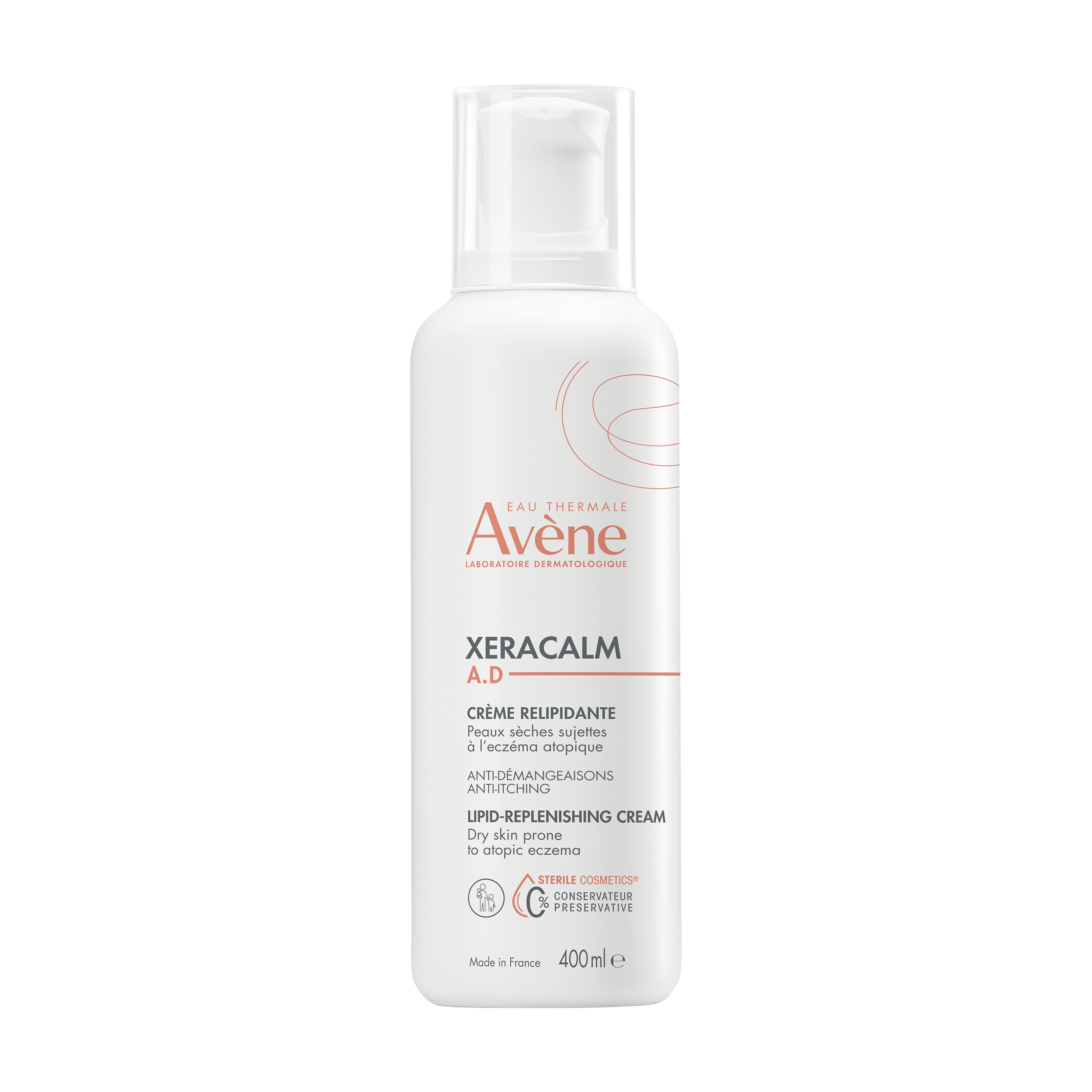 EAU THERMALE AVENE XERACALM AD CREMA LIPORESTITUTIVA 400 ML NUOVA FORMULAZIONE
