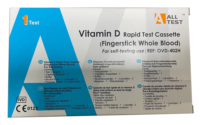 TEST RAPIDO AUTODIAGNOSTICO ALLTEST VITAMIN D