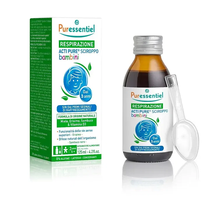 Puressentiel Respirazione Acti Pure Sciroppo Bambini 125 Ml