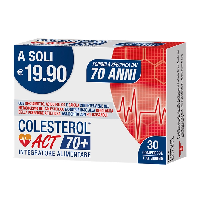 Colesterol Act 70+ 30 Compresse