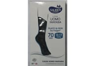 CALZA SAUBER UOMO QSKIN 70 SPIGA NERO/DENARI S/M