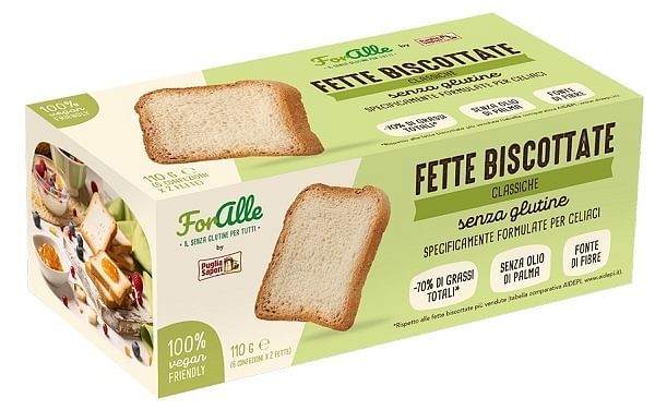 Foralle Fette Biscottate Classiche 110 G