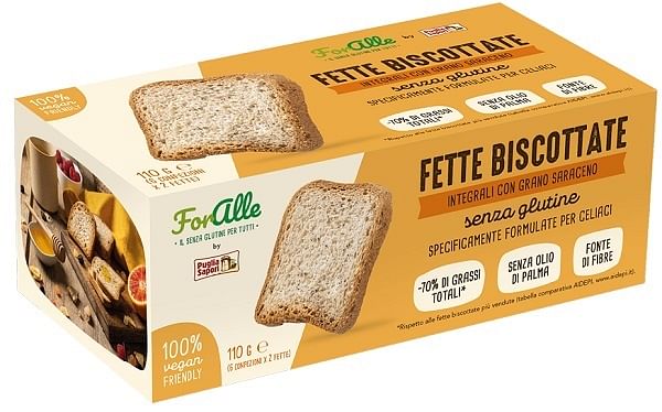 Foralle Fette Biscottate Integrali 110 G