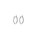 ORECCHINI DEFINITIVI 407 MEDICAL JEWELS CERCHIO ARGENTO PAVE'