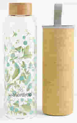 WATERDROP BOTTIGLIA VETRO CLEAN DA 600 ML