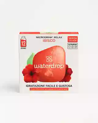 WaterDrop Microdrink Relax Caramelle vitaminiche 12 cubetti