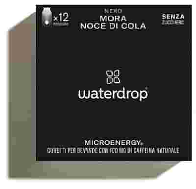 WATERDROP MICROENERGY NERO 12 CUBETTI