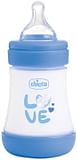 CHICCO BIBERON P5 150ML SLOW SILICONE BOY