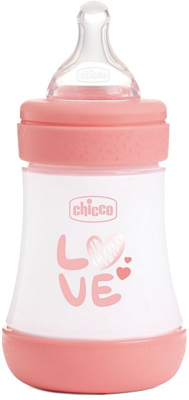 Chicco Biberon P5 150 Ml Slow Silicone Girl