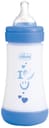 CHICCO BIBERON P5 240ML MED SILICONE BOY