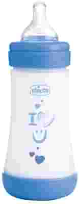 CHICCO BIBERON P5 240ML MED SILICONE BOY