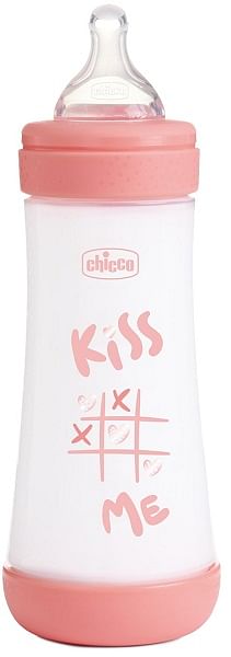 Chicco Biberon P5 300 Ml Fast Silicone Girl