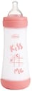 CHICCO BIBERON P5 300ML FAST SILICONE GIRL