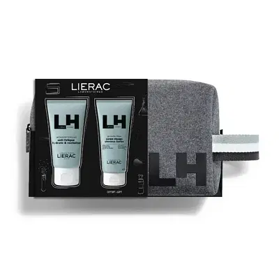 LIERAC HOMME COFFRET ANTI FATICA 50 ML + GEL DOCCIA 50 ML + TROUSSE LIERAC HOMME COFFRET ANTI FATICA 50 ML + GEL DOCCIA 50 ML + TROUSSE