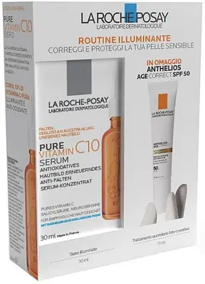 KIT VITAMIN C10 SIERO 30 ML+AGE 15 ML KIT VITAMIN C10 SIERO 30 ML+AGE 15 ML
