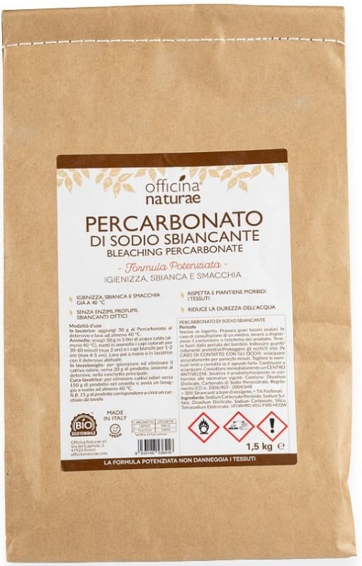 Percarbonato Sbiancante Potenziato Originale 1,5 Kg