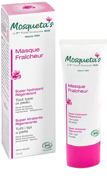 MOSQUETA'S MASCHERA FRAICHEUR SUPER IDRATANTE E RIGENERANTE 75 ML