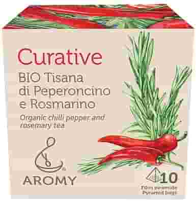 AROMY BIO TISANA PEPERONCINO ROSMARINO CURATIVE 10 FILTRI