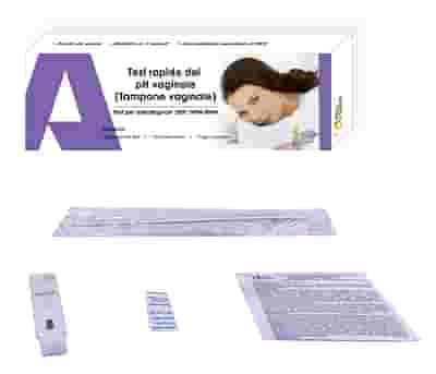 TEST RAPIDO AUTODIAGNOSTICO ALLTEST VAGINAL PH DETERMINAZIONE SEMIQUANTITATIVA PH IN CAMPIONI DI TAMPONI VAGINALI