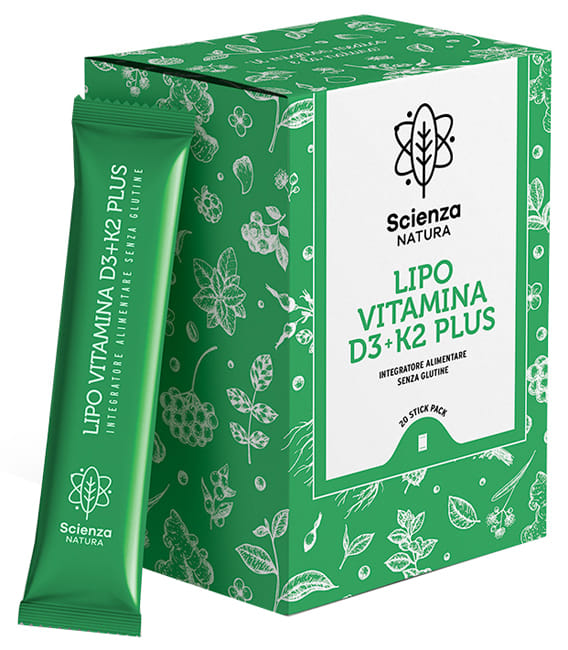 LIPO VITAMINA D3+K2 PLUS 20 STICK PACK