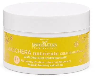 MASCHERA NUTRIENTE SEMI DI GIRASOLE CUTE E CAPELLI SECCHI 200 ML MASCHERA NUTRIENTE SEMI DI GIRASOLE CUTE E CAPELLI SECCHI 200 ML