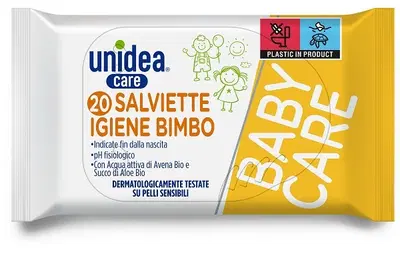 UNIDEA SALVIETTE UMIDIFICATE BABY POCKET NUOVA FORMULA 20 PEZZI UNIDEA SALVIETTE UMIDIFICATE BABY POCKET NUOVA FORMULA 20 PEZZI