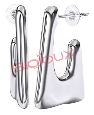 BJT297 ORECCHINI ALIZEE 20 MM STAINLESS STEEL BJT297 ORECCHINI ALIZEE 20 MM STAINLESS STEEL