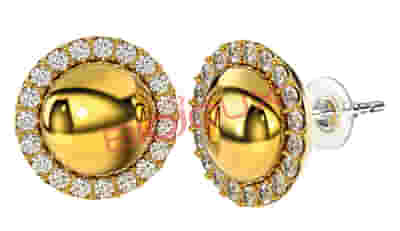 BJT304 ORECCHINI ADRIENNE 1 GOLD PLATED