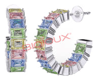 BJT306 ORECCHINI BENOITE STAINLESS STEEL