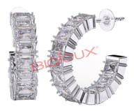 BJT307 ORECCHINI BENOITE STAINLESS STEEL