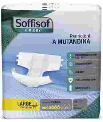 S.I.L.C.  PANNOLINO MUTANDINA AIR DRY SOFFISOF EXTRA L 15 PEZZI