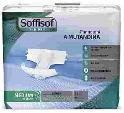 S.I.L.C.  PANNOLINO MUTANDINA AIR DRY SOFFISOF SUPER M 15 PEZZI