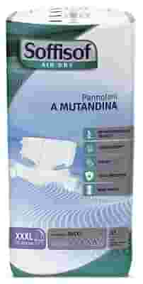 PANNOLINO MUTANDINA AIR DRY SOFFISOF MAXI XXXL 15 PEZZI