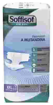 PANNOLINO MUTANDINA AIR DRY SOFFISOF MAXI XXL 15 PEZZI