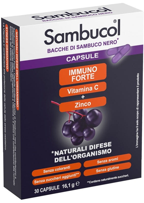 SAMBUCOL IMMUNOFORTE 30 CAPSULE