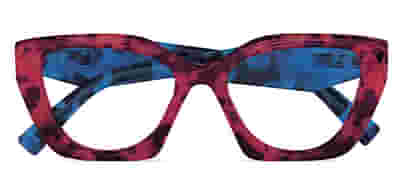OCCHIALE DA LETTURA PREMONTATO TWINS PLATINUM GRECALE ROSSO-BLU DEMI +3.00 DIOTTRIE  1 PAIO