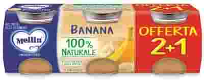 MELLIN OMOGENEIZZATO BANANA 3 PEZZI DA 100 G