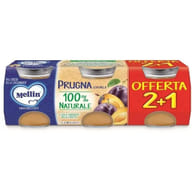 MELLIN OMOGENEIZZATO PRUGNA 3 PEZZI DA 100 G