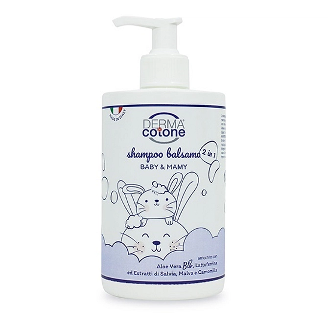 Dermacotone Shampoo Balsamo 2 In 1 Baby & Mamy 500 Ml