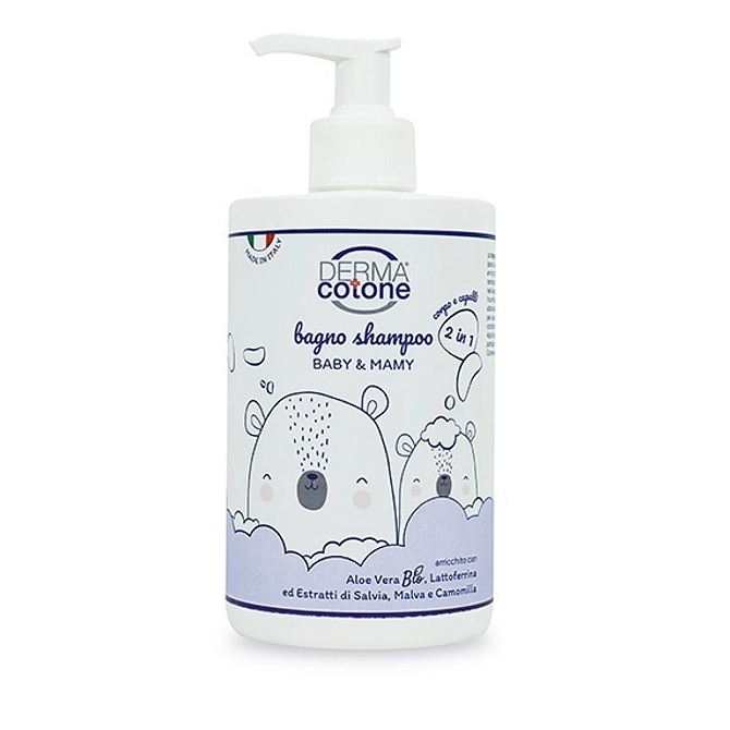 Dermacotone Bagno Shampoo 2 In 1 Corpo E Capelli Baby & Mamy 500 Ml